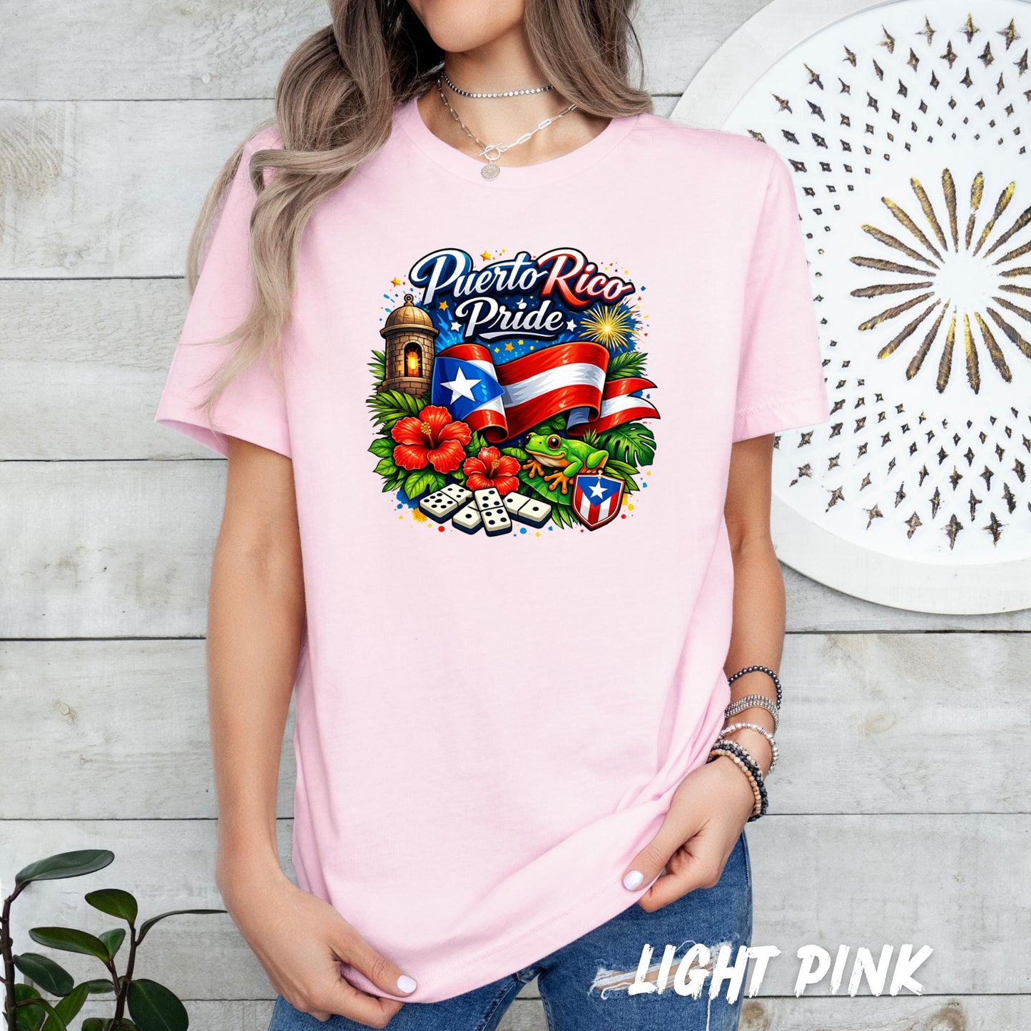 Puerto Rico Pride Shirt, Boricua T Shirt, Puerto Rican Flag Tee, Coqui Frog Shirt, Hispanic Heritage Gift, El Morro Shirt