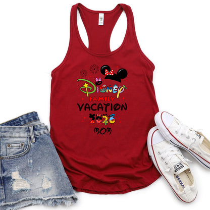 Custom Disney Tank Top 2026 – Personalized Disney Vacation Trip - Women's Tank Top