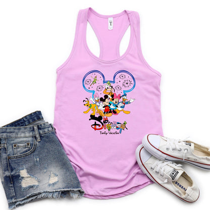Custom Disney Tank Top 2026 – Personalized Disney Vacation Trip - Women's Tank Top