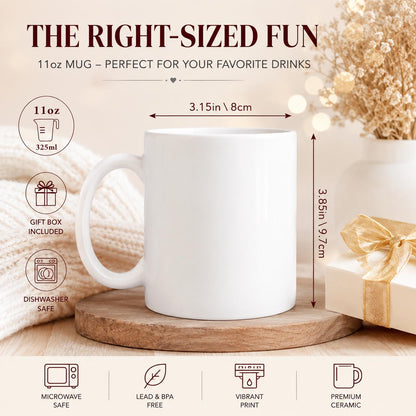 Personalized Dad EST Mug, Pregnancy Announcement for Dad, Father’s Day Gift for New Dad, Custom Dad To Be Mug, First Time Dad Coffee Mug