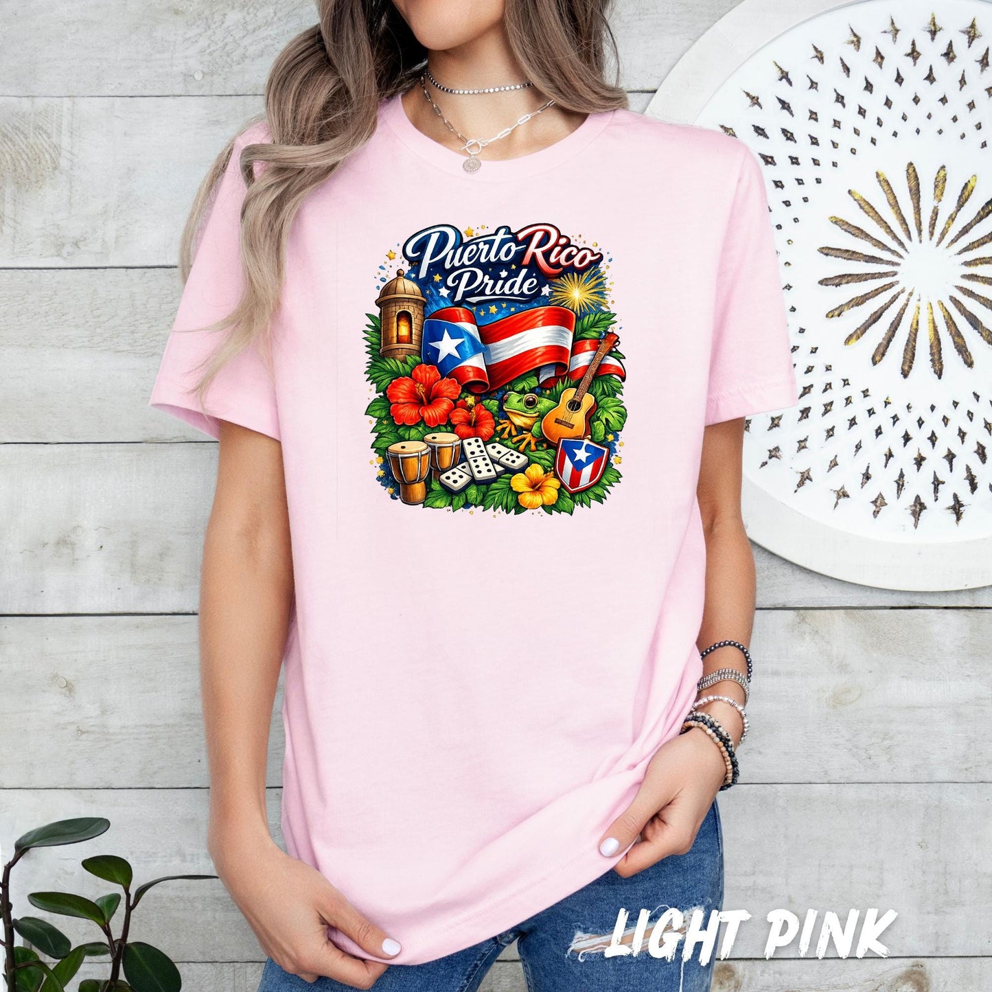 Puerto Rico Shirt, Boricua T Shirt, Puerto Rican Flag Tee, Coqui Frog Shirt, Hispanic Heritage Gift, El Morro Shirt
