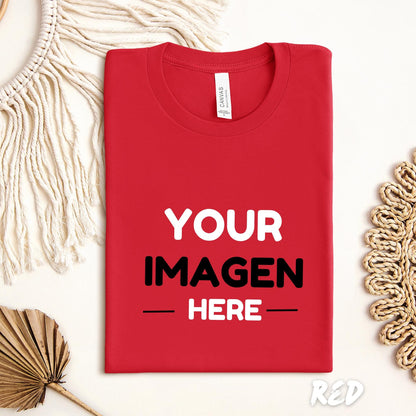 Custom Photo Logo T-Shirt – Custom Family Photo Shirt, Personalized Picture T-Shirt