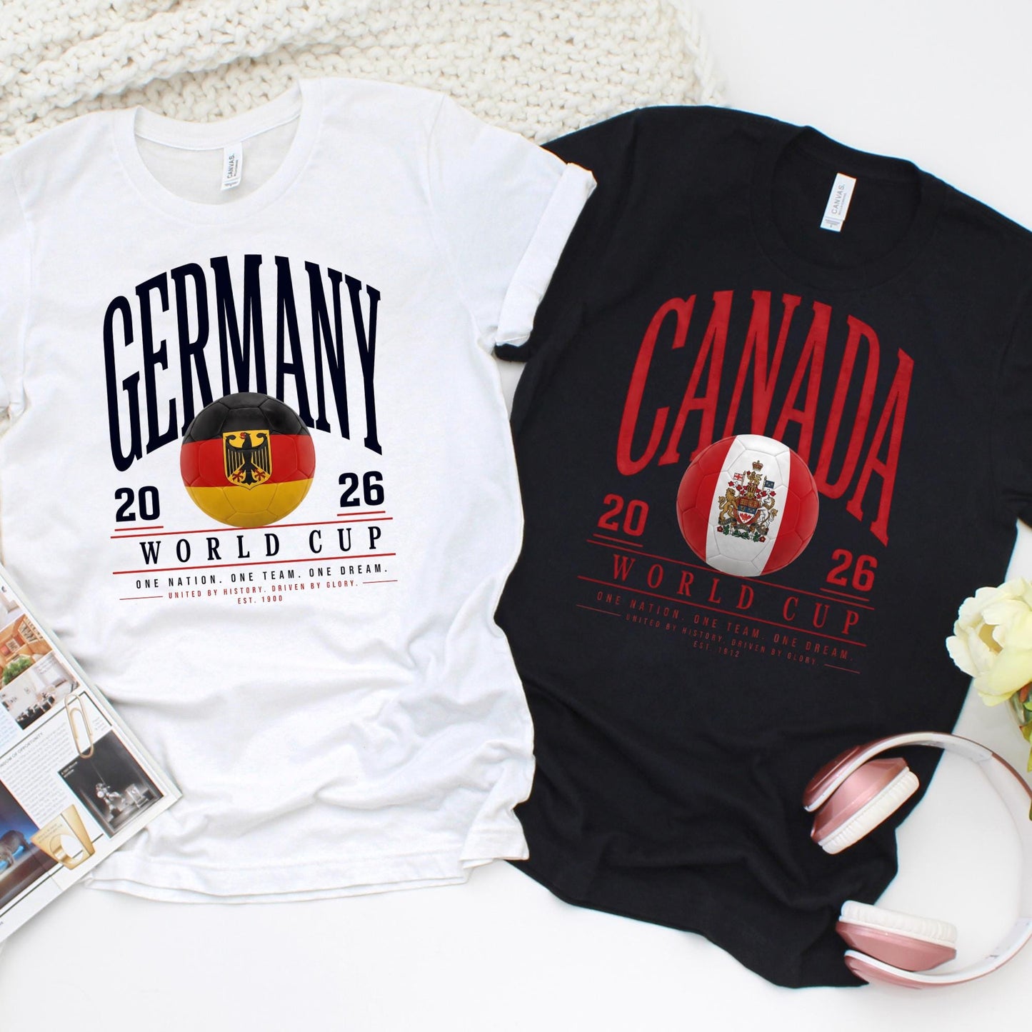 World Cup 2026 Country Shirt | Choose Your Team Soccer Fan Tee | Custom National Team T-Shirt | Football Fan Gift | World Cup 2026 Team