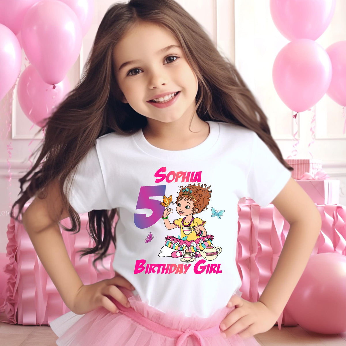 Personalized Fancy Nancy Birthday Shirt, Fancy Nancy Birthday Party, Fancy Nancy Birthday Gift