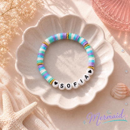 Personalized Name Friendship Bracelet | Colorful Beaded Anklet for Girls