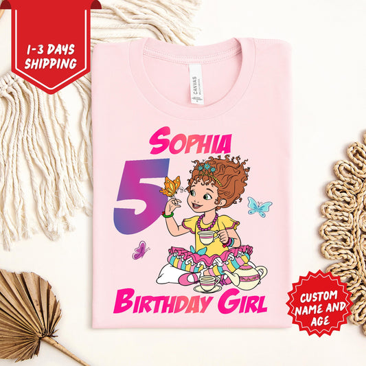 Personalized Fancy Nancy Birthday Shirt, Fancy Nancy Birthday Party, Fancy Nancy Birthday Gift