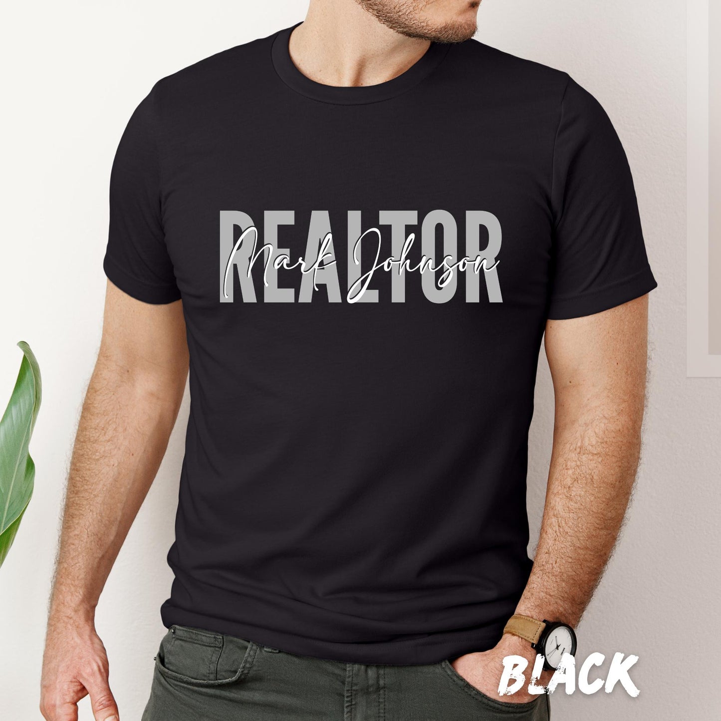 Personalized Realtor Shirt, Custom Real Estate Agent T-Shirt, Realtor Gift, Closing Day Shirt, Realtor Name Tee, Unisex T-Shirt