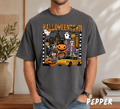 Comfort Colors® Halloweentown Sweatshirt & Shirt - Retro Fall Halloween Crewneck - Vintage Halloween Tee, Spooky Season T Shirt,