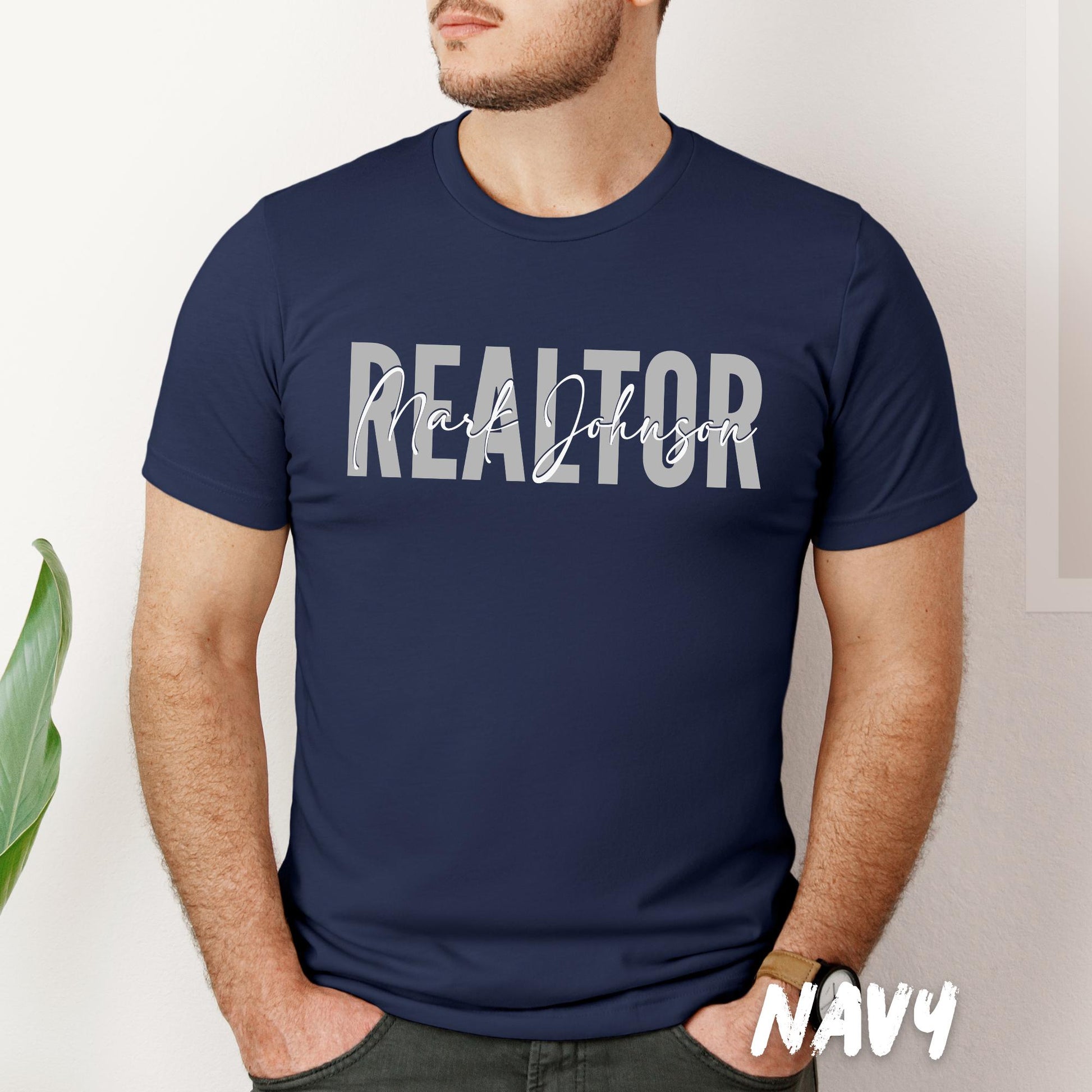 Personalized Realtor Shirt, Custom Real Estate Agent T-Shirt, Realtor Gift, Closing Day Shirt, Realtor Name Tee, Unisex T-Shirt