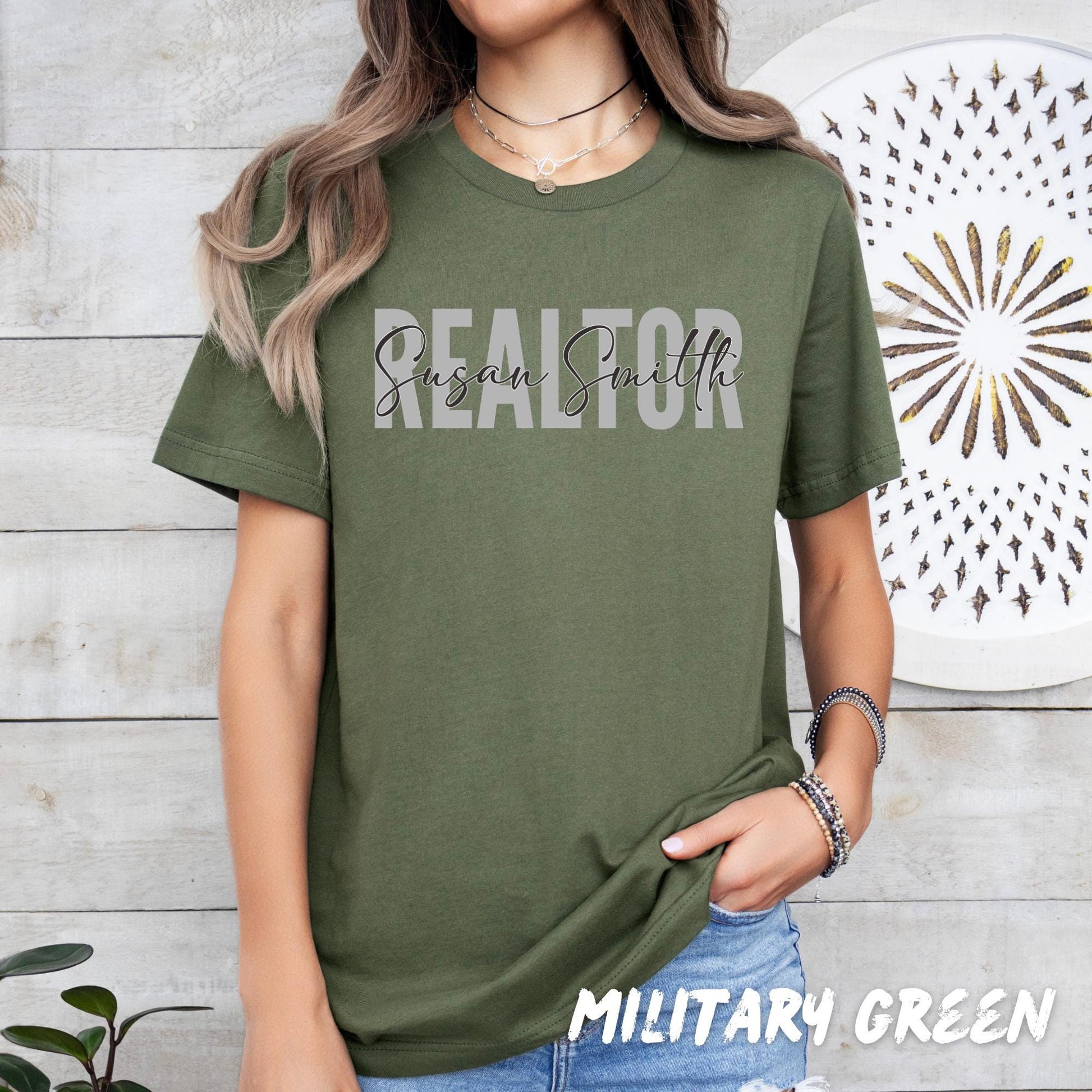 Personalized Realtor Shirt, Custom Real Estate Agent T-Shirt, Realtor Gift, Closing Day Shirt, Realtor Name Tee, Unisex T-Shirt