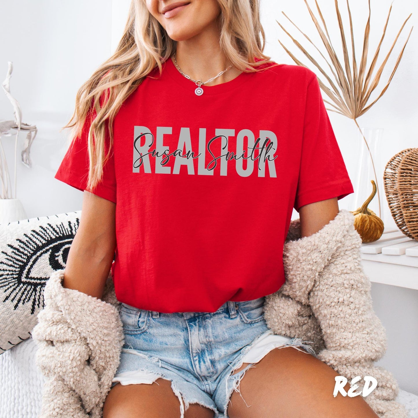 Personalized Realtor Shirt, Custom Real Estate Agent T-Shirt, Realtor Gift, Closing Day Shirt, Realtor Name Tee, Unisex T-Shirt