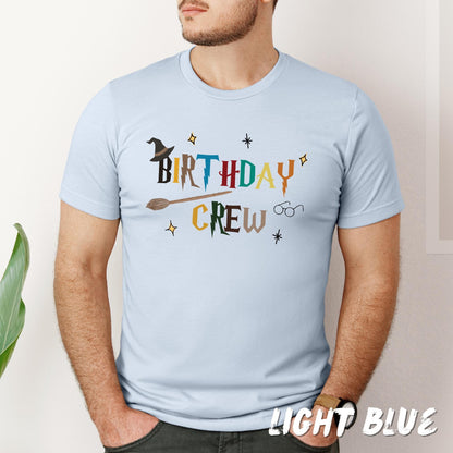 Wizard Birthday Shirts, Magic Birthday Gifts For Her, Wizard Matching Birthday Tee, Birthday Girl Shirt, Birthday Boy Shirt