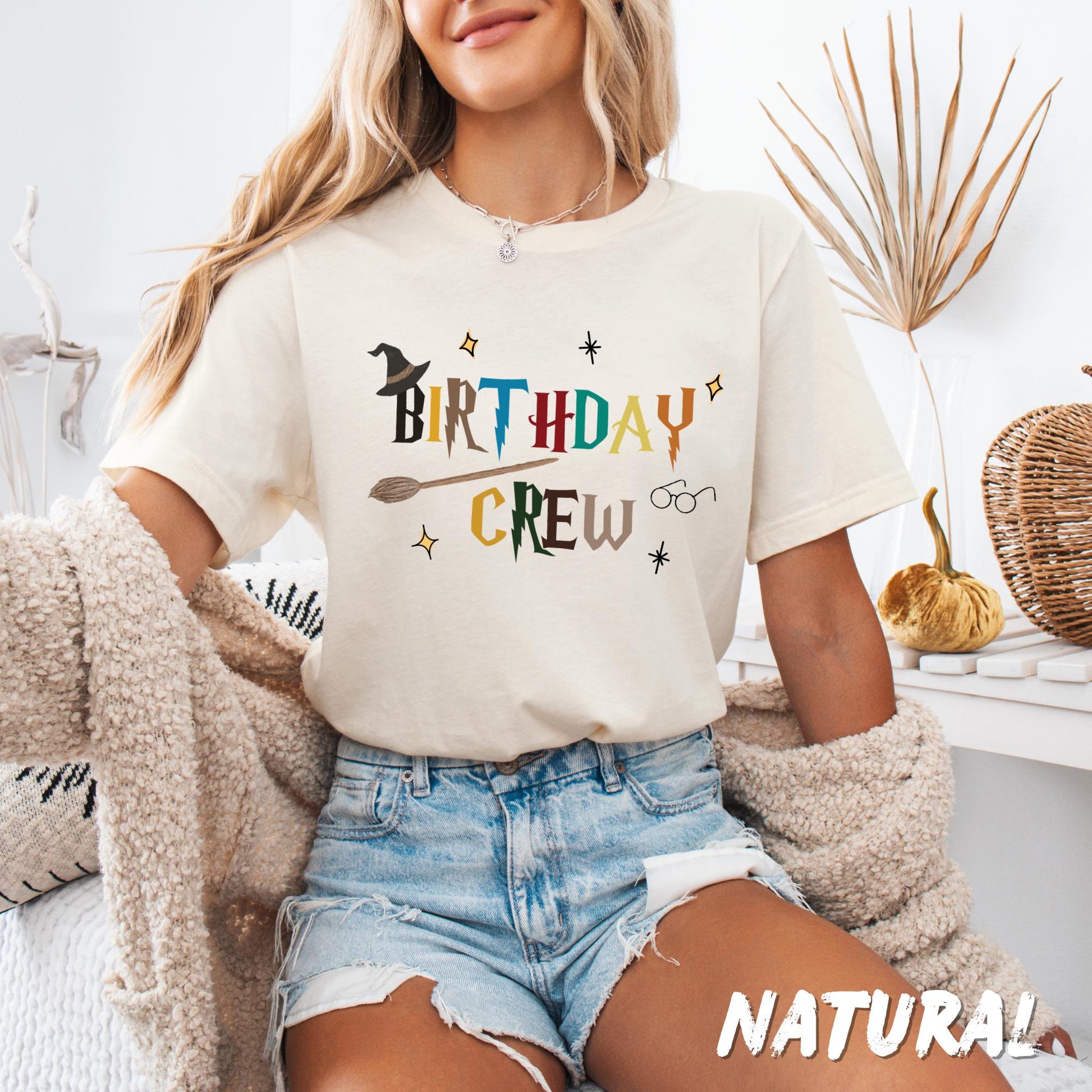 Wizard Birthday Shirts, Magic Birthday Gifts For Her, Wizard Matching Birthday Tee, Birthday Girl Shirt, Birthday Boy Shirt