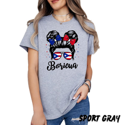 Boricua T-Shirt | Puerto Rico Pride Shirt | Puerto Rican Heritage Tee | Unisex Boricua Graphic Tee | Puerto Rican Flag Shirt