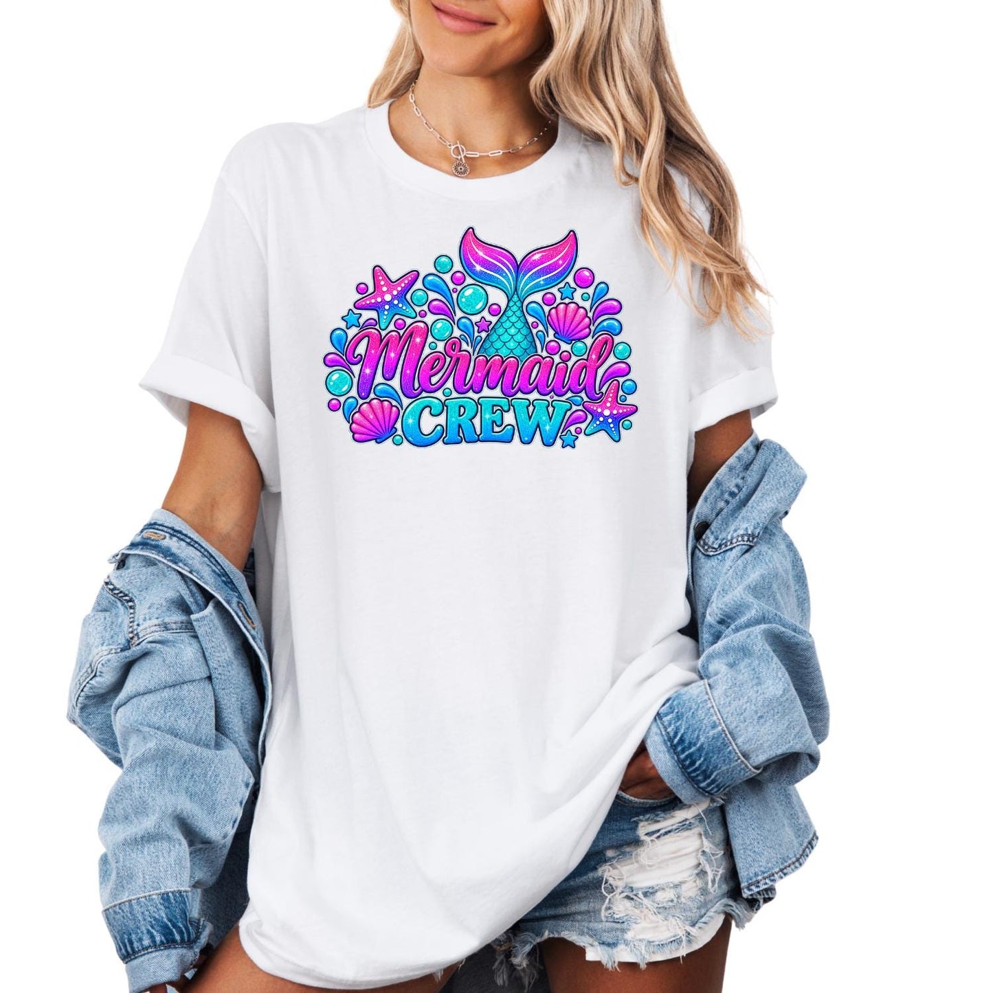 Mermaid Birthday Family Shirts, Birthday Girl Mermaid Shirt, Mermaid Mommy Daddy, Matching Family Birthday Shirts, Mermaid Party Outfit