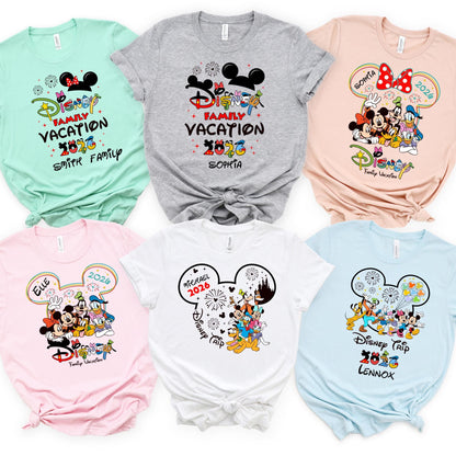 2026 Vacation Matching Shirts – Limited Stock Color Clearance | Family Vacation Shirts | Custom Group Trip Tees