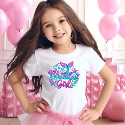 Mermaid Birthday Family Shirts, Birthday Girl Mermaid Shirt, Mermaid Mommy Daddy, Matching Family Birthday Shirts, Mermaid Party Outfit