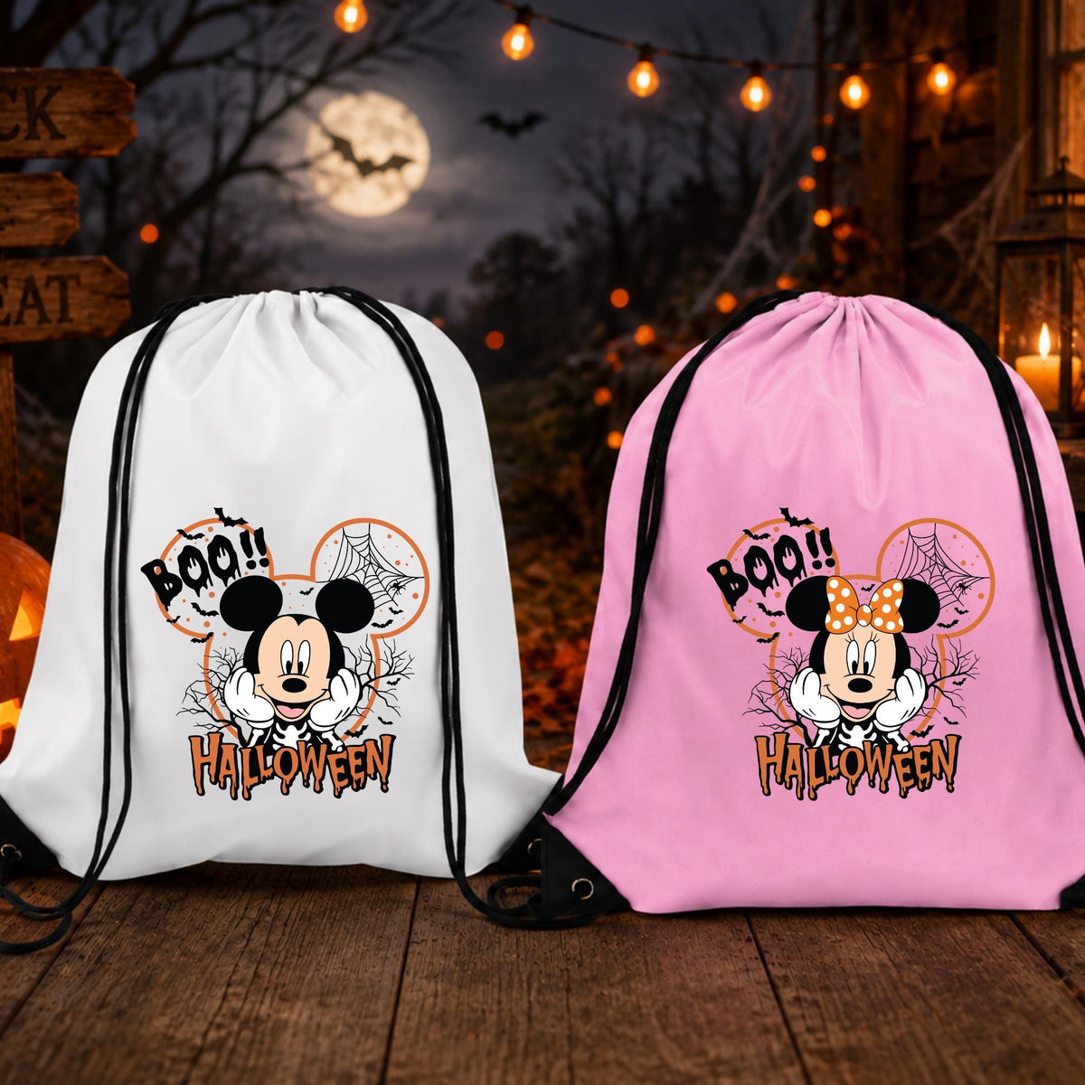 Magic Not So Scary Halloween Party Backpack | Trick or Treat Bag | Family Vacation Bag | Halloween Party Bag
