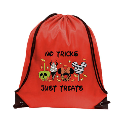 Magic Not So Scary Halloween Party Backpack | No Tricks Just Treats Bag | Family Vacation Bag | Halloween Party Bag