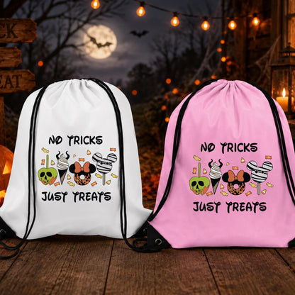 Magic Not So Scary Halloween Party Backpack | No Tricks Just Treats Bag | Family Vacation Bag | Halloween Party Bag