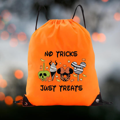 Magic Not So Scary Halloween Party Backpack | No Tricks Just Treats Bag | Family Vacation Bag | Halloween Party Bag