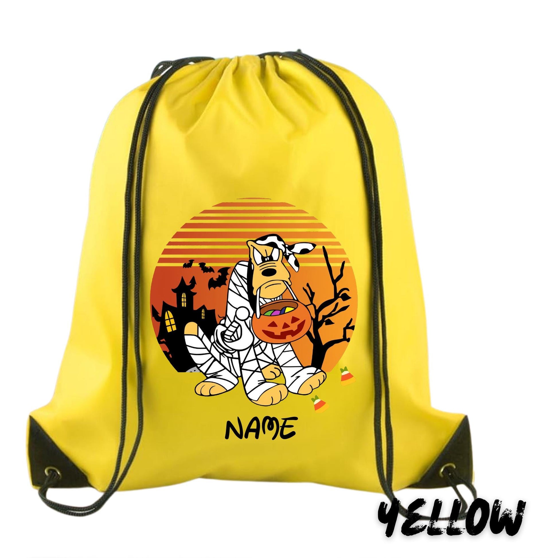 Personalized Magic Not So Scary Halloween Party Backpack | Trick or Treat Bag | Family Vacation Trip Bag | Halloween Party Bag