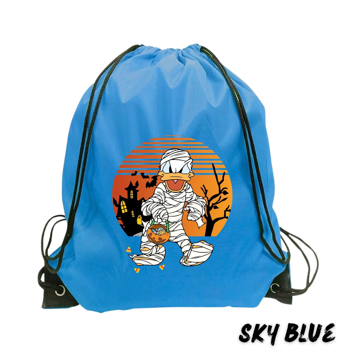 Personalized Magic Not So Scary Halloween Party Backpack | Trick or Treat Bag | Family Vacation Trip Bag | Halloween Party Bag