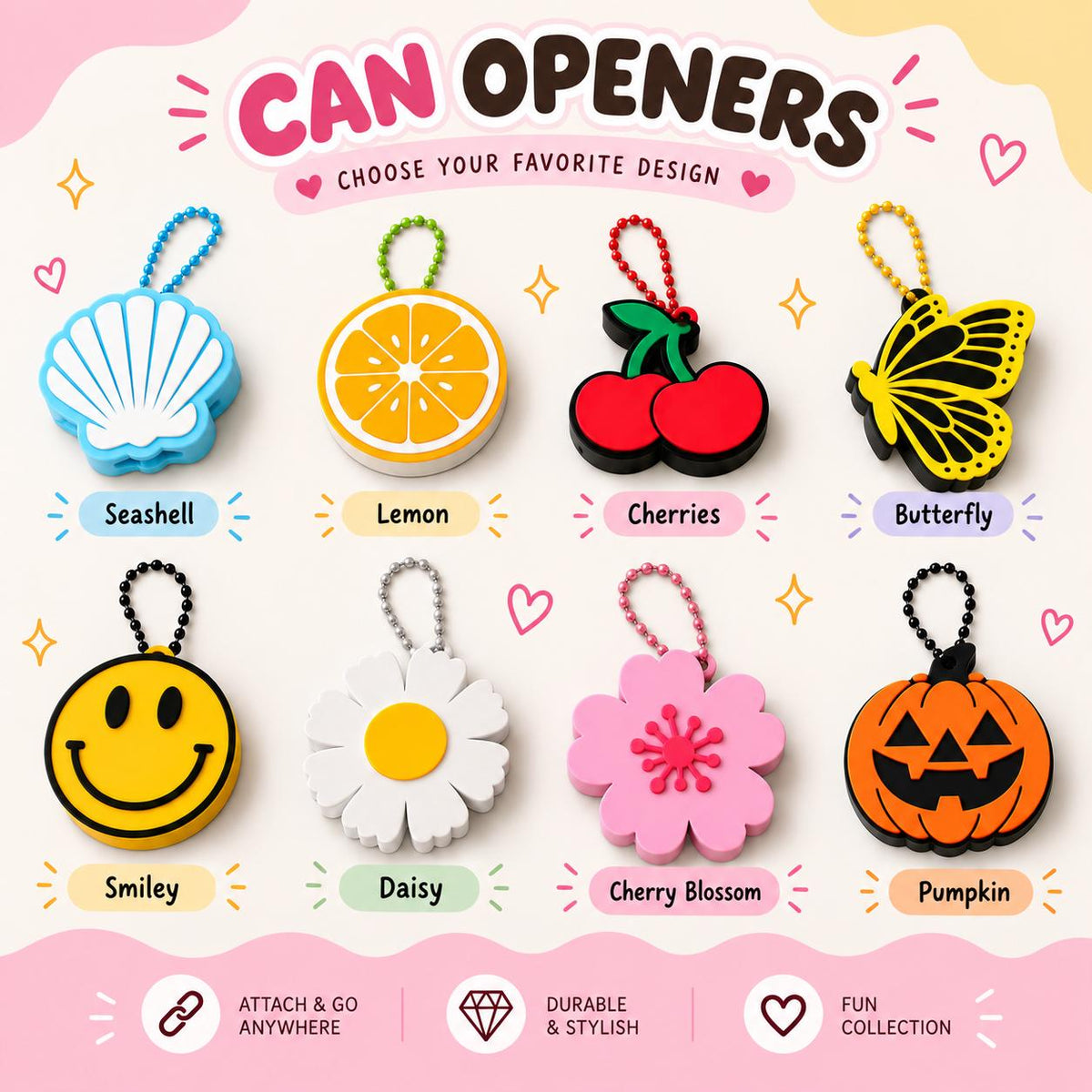 Cute Soda Can Opener Keychain, Nail Saver Can Tab Opener, Pop Top Opener Tool, Reusable Can Opening Helper, Cute Keychain Gift