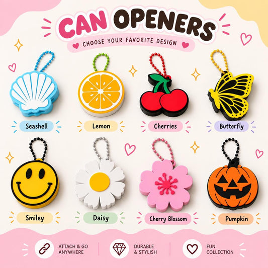 Cute Soda Can Opener Keychain, Nail Saver Can Tab Opener, Pop Top Opener Tool, Reusable Can Opening Helper, Cute Keychain Gift