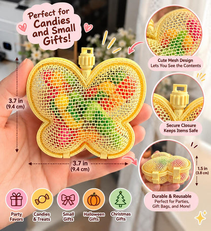 Butterfly Party Favor Box, Candy Holder, Small Gift Container