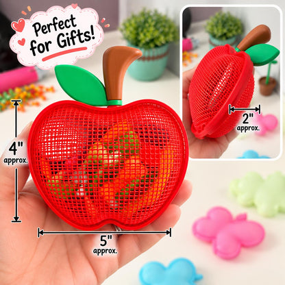 Apple Teacher Gift Container, Teacher Appreciation Gift Basket, Back to School Gift Box, Apple Shaped Basket, Small Gift Holder
