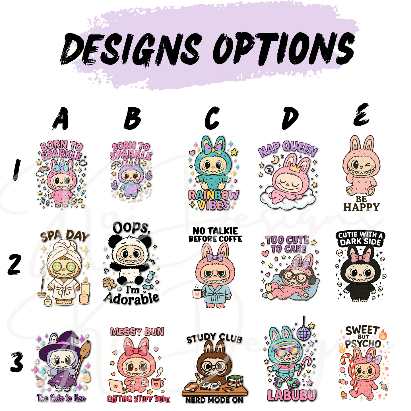 _Labubu_ T-Shirts - Kawaii Bunny Shirts - Cute Kids Shirt