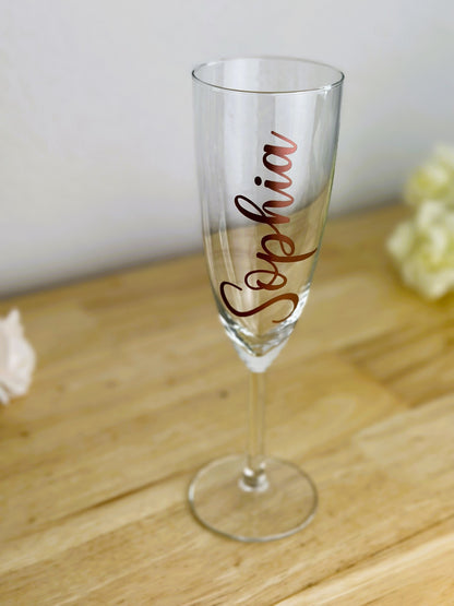 Customs Champagne Flutes