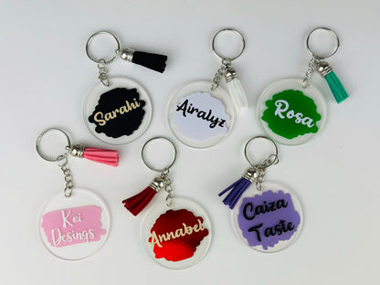 Personalized Acrylic Key chains, Custom Acrylic Keychains