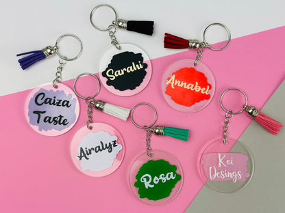 Personalized Acrylic Key chains, Custom Acrylic Keychains