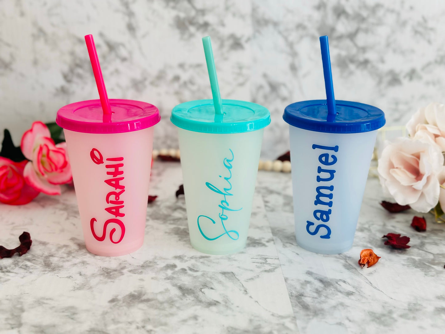 Personalized Color Changing 16oz cups